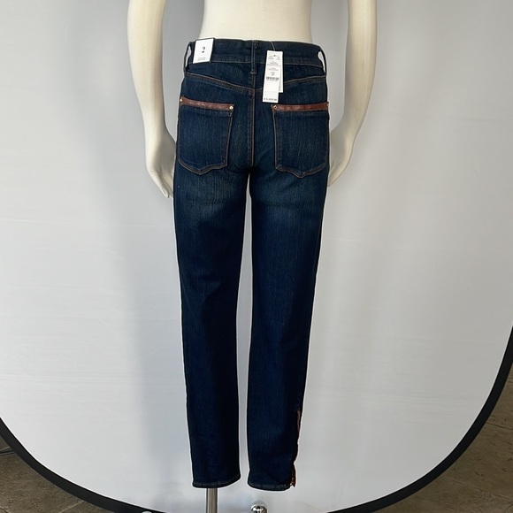 NWT WHBM Mid Rise Skinny Ankle Jeans 2R - Picture 15 of 16